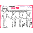Lilou Boo à colorier