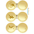 3 médailles d'or des Jeux Olympiques