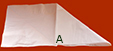 Pliage serviette noel etape 1