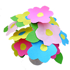 Bouquet de fleurs de papier 
