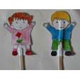 Coloriage de marionnettes pour enfant