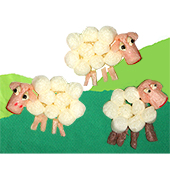Troupeau de moutons PlayMais