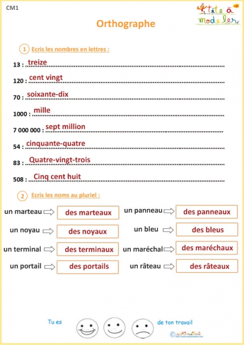 NEW ADJECTIFS POSSESSIFS CE2 EXERCICES