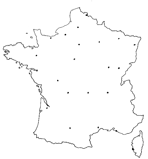 Colorier une carte de France Vectorielle Excel Downloads