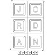 Jeu sur le prenom Jordan