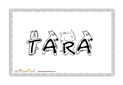 tara lettres bestiole