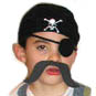 Moustaches pour un déguisement de pirate