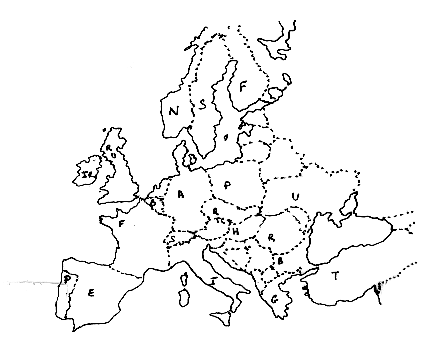 Coloriage En Ligne Carte Europe