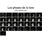 Les phases de la lune 1