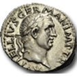Pièce de monnaie romaine