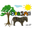 image Dorian savane