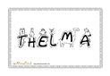 thelma lettres bestiole
